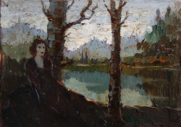 Egon Schiele, Dark lady - Gallerie Leonardo