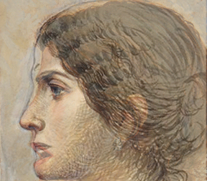 Pablo Picasso Portrait Olga Khoklova - Overlap drawing