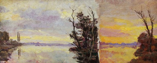 Claude Monet Landscape study - Paesaggi dell'Anima