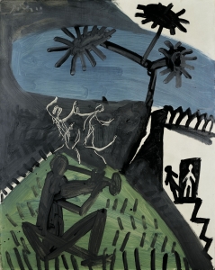 Pablo Ruiz Picasso, La danse III, Cannes, 1956 Pablo Ruiz Picasso, La danse III, Cannes, 1956