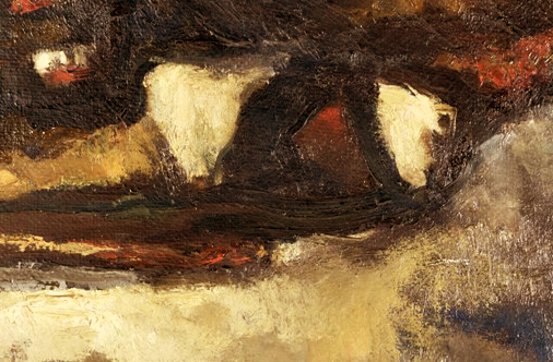 E.Nolde Stormy landscape - Die Brücke