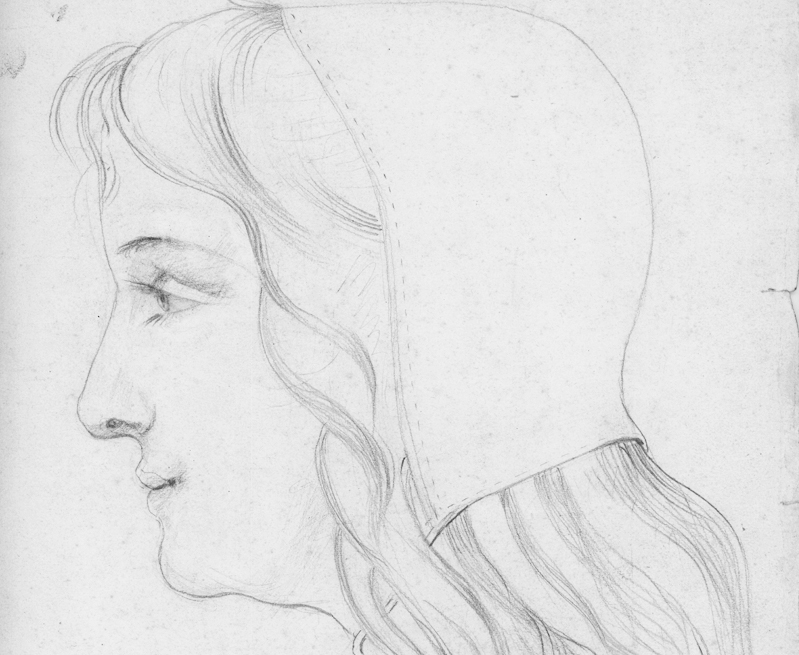 Dettaglio del volto di Lisa Gherardini – Real Face, studio di Leonardo da Vinci che rivela i moti dell’anima